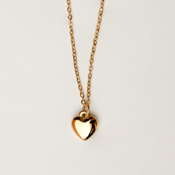 Heart Pendant + Mini Chain